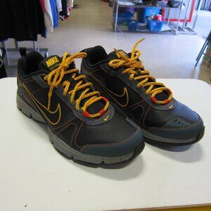 Nike Dual Fushion TR II Men's 8.5 Black/Teal/Gold Athletic Shoe's 472257-001